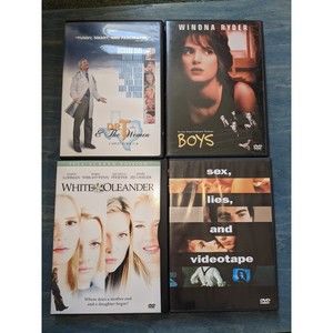 4 DVD Lot Mixed Genre